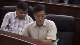 2010.11.29澳門立法議員區錦新就多項保安事項質問保安司司長張國華A