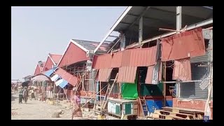 Sittwe market vendors frustrated by slow response from city