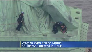 Woman Who Climbed Statue Of Liberty On Fourth Of July Charged With Trespassing