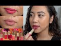 MILANI FLORA EDITION COLOR FETISH MATTE LIPSTICKS | FULL COLLECTION SWATCHES