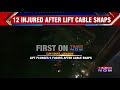 lift cable snaps at lucknow s cjm s court lift plunges 5 floors