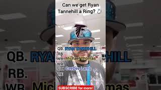 Can We Get RYAN TANNEHILL A Ring 💍? #shorts #football #nfl #nflfootball