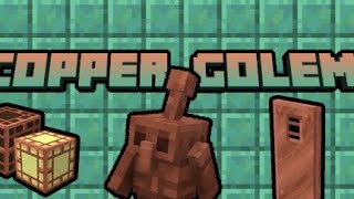 Minecraft PE Copper Golem Mod