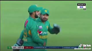 live match Pakistan vs South Africa last inning opening player rizwan highlights T20 match short