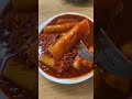 요즘 시장에서 난리난 무채 비빔떡볶이 줄서서 먹는 강가네 korean street food