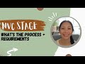 NVC stage   what's the process + requirements