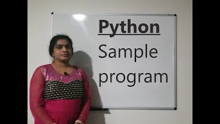 Python Sample program Swapping of 2 numbers