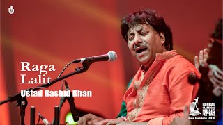 Raga Lalit & Thumri I Ustad Rashid Khan I Live at Bengal Classical Music Festival 2016