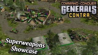 C&C Generals Contra 009 | Superweapons Showcase