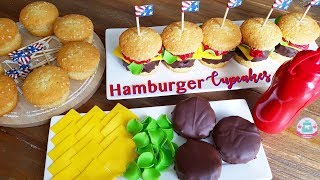 HOW TO CUPCAKE A HAMBURGER | Abbyliciousz The Cake Boutique