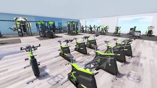 DHZ Fitness Plate Loaded Equipment - Gym Interior Design