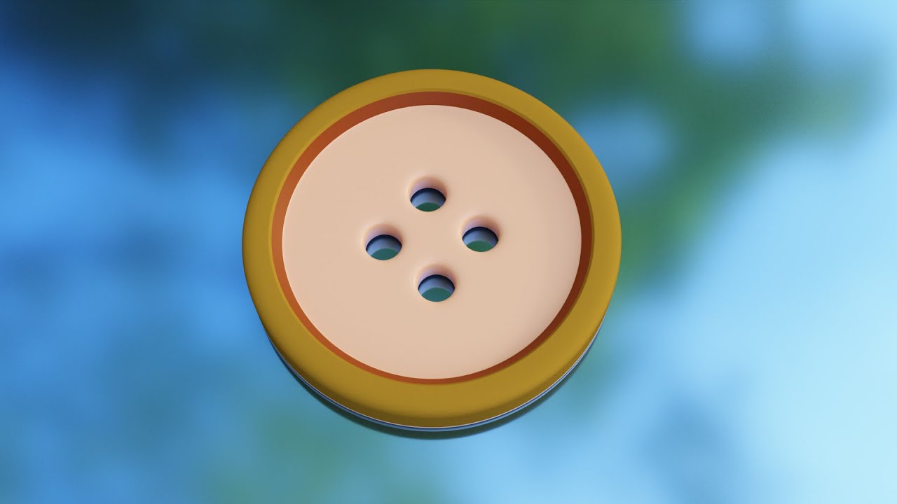 Button Blender Tutorial Youtube