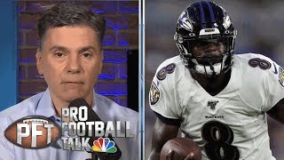 Will Lamar Jackson show improvement with arm? | Pro Football Talk | NBC Sports