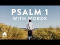 Psalm 1 - The Two Paths - KJV version (with words)