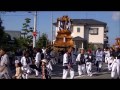 2014 西条祭り　明神木屋台～錦町屋台