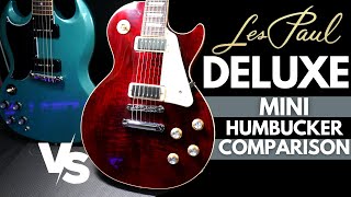 Gibson Les Paul DELUXE 70's Full Demo and PICKUP COMPARISON