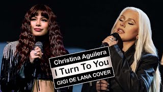 Gigi De Lana - I Turn To You (Christina Aguilera) Cover Reaction