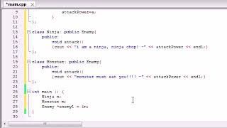 Buckys C Programming Tutorials 55 Introduction to Polymorphism