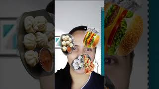 Favourite Snack Challenge | Puzzle Challenge Game #shorts #challenge #game #puzzle #pizza #momos