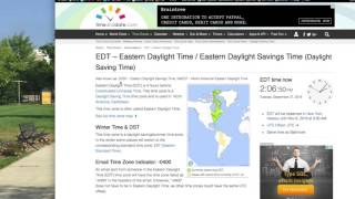 UTC GMT local and UNIX time