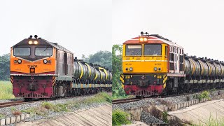 รถไฟไทยขบวนด่วนดำที่ 633/634 ระหว่างสถานีพิจิตร-ท่าฬ่อ | Thai fuel train