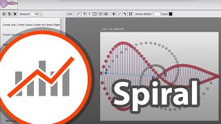 Dynamic Drawing #4 (spiral) inspired by Bret Victor