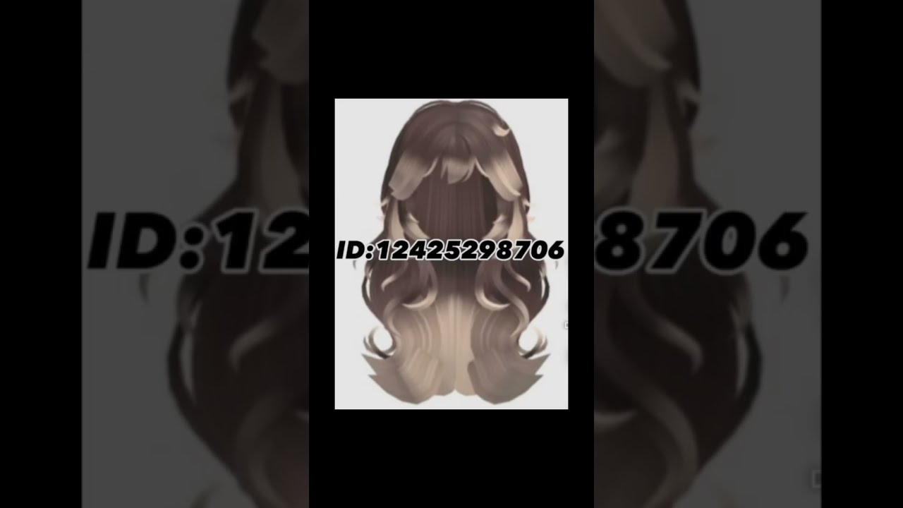 Roblox Brookhaven hair codes (girls) finale part