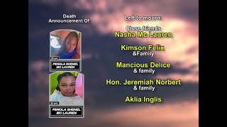 Fenola Shenel Mc Lauren ~ Long Obituary. new