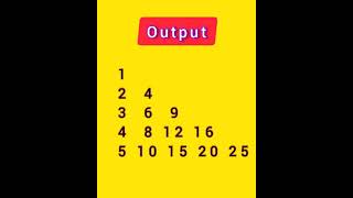 #85📚Pattern Program In C🖥C Language Tutorial👨🏫📂📓#shorts #coding #cprogramming