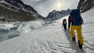 Let's hike on glacier - Mer de Glace (Sea of Ice), Chamonix, France