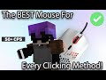 The BEST Mouse For Every Clicking Method In Minecraft (Drag Clicking, Butterfly Clicking, Jitter)