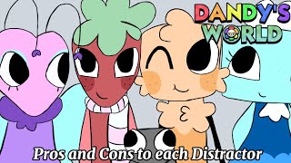 PROS AND CONS to EVERY DISTRACTOR in DANDY’S WORLD!