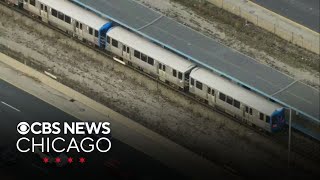 Person hit by CTA Blue Line train