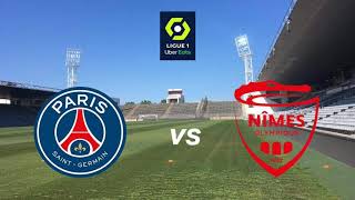 Paris Saint-Germain F.C. vs Nîmes Ligue1 16/10/2020
