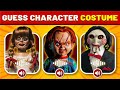 Guess the horror movie character by their costume - Movie Quiz | Horror Movie Quiz