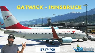 Boeing B737-700 | Microsoft Flight Simulator | EGKK - LOWI | Vatsim