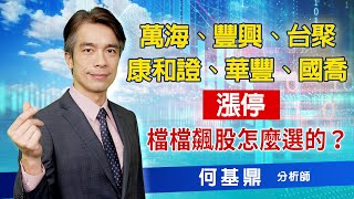 2021.04.19【萬海、豐興、台聚、康和證、華豐、國喬漲停！檔檔飆股怎麼選的？】股市航海王 何基鼎分析師