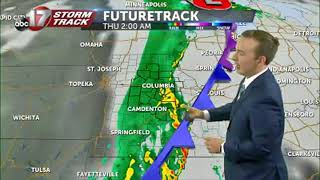 Tracking a system that will bring more significant rainfall and a bit of a cool down