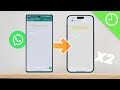 How to use the SAME WhatsApp account on MULTIPLE phones!