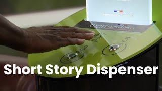 Fairfax County Public Library Short Story Dispenser