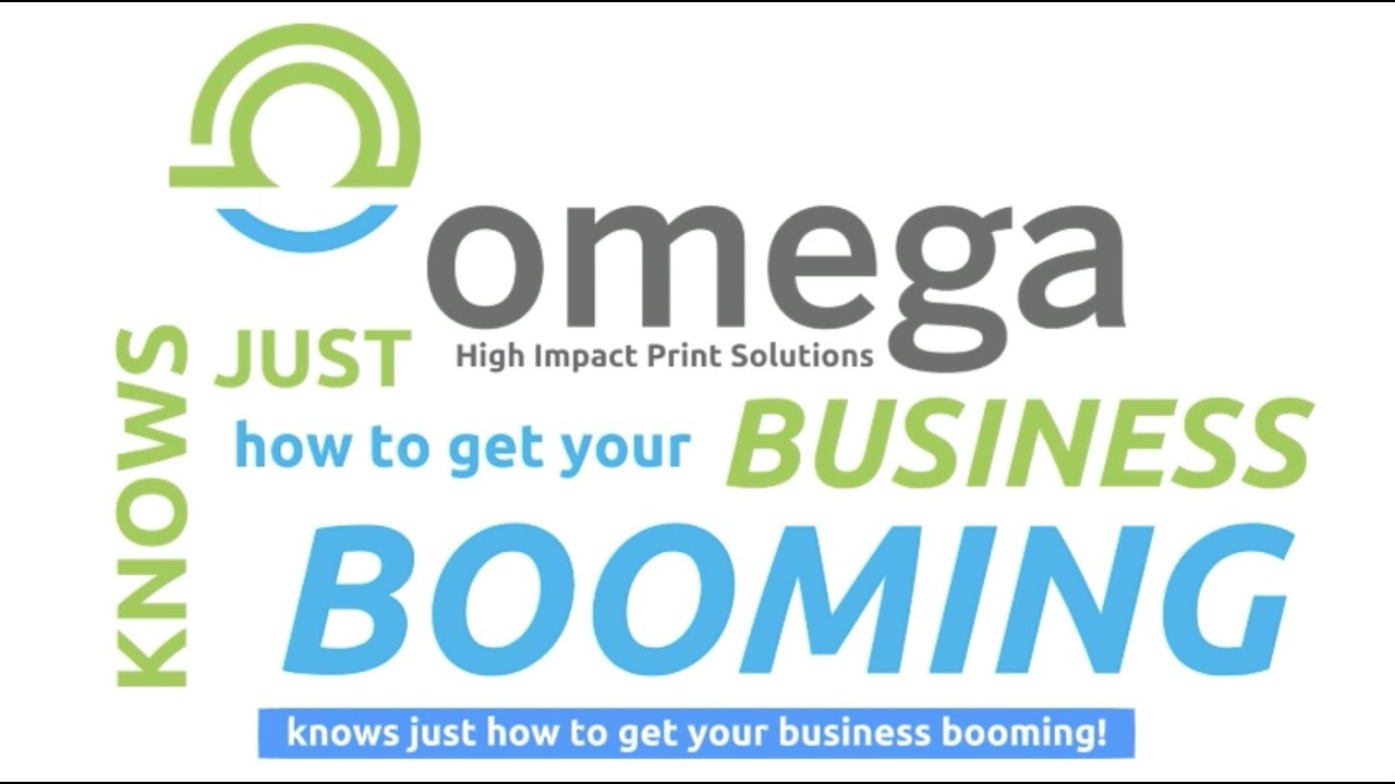 Omega High Impact Print Solutions Commercial Youtube