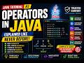 Java Operators Every Developer Must Know | Tutorial for Beginners