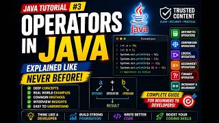 Java Operators Every Developer Must Know | Tutorial for Beginners