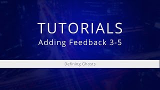Tutorial 3-5 - Defining Ghosts