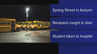 Auburn student caught in bus door, dragged