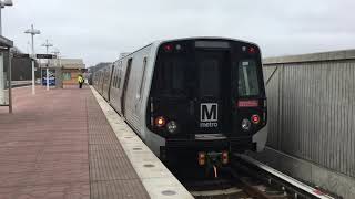 DC Metro (WMATA): Trains at Various Overground Stations [HD 1080p]