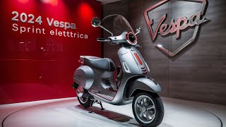 Unbelievable Features of the 2024Vespa Sprint Elettrica You Need to See!