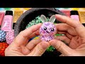 satisfying video how to make stress balls slime eyeshadow makeup mixing random things gogo asmr