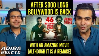 Vikram Vedha Hindi Trailer Reaction | Hrithik Roshan | Saif Ali Khan | 2022 Bollywood Remake