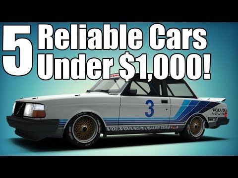 5 Reliable Cars Under $1,000! 5 Reliable Cars Under $1,000!